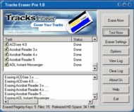 Tracks Eraser Pro screenshot